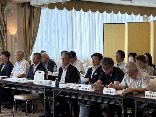 秋田県生活衛生議員連盟と秋田県生活衛生同業組合との組合組織強化を目指した意見交換会