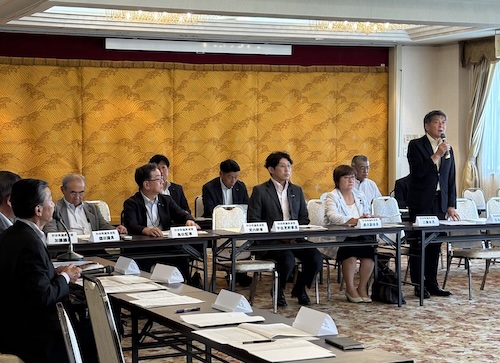 秋田県生活衛生議員連盟と秋田県生活衛生同業組合との組合組織強化を目指した意見交換会